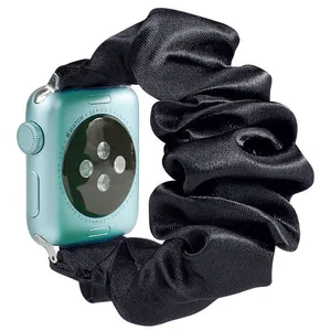 Strap for Apple Watch Band 7 SE 6 5 4 3 2 Slim Scarf Elasticity Women Bracelet iWatch 45mm 44mm 41mm 40mm 42mm 38mm