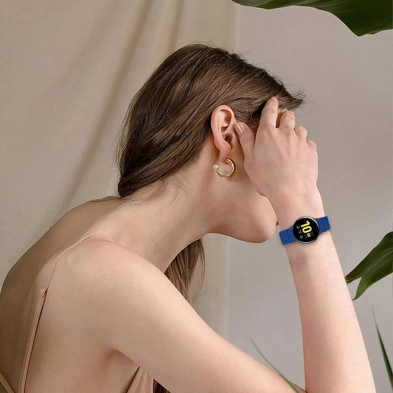 Фото Плетеная одиночная петля 20 мм 22 мм для Amazfit GTS/4/3/2/2e/GTS2 Mini/GTR 4/3 pro/2e/stratos 2/3, браслет-часы Amazfit bip 6 5 ремешков №5