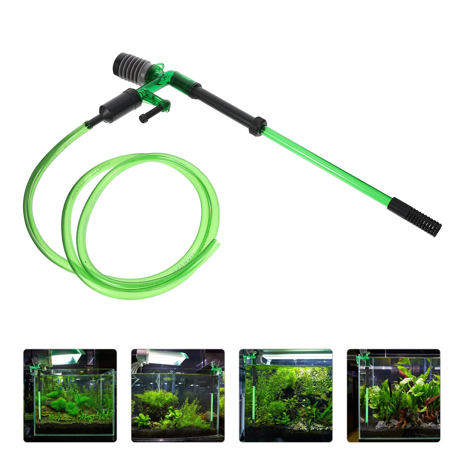 

Fish Tank Cleaner Water Changer Aquarium Tool Manual Household Professional Practical Gravel Sand