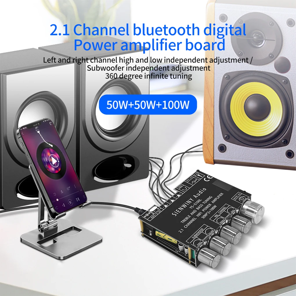

Signal Receiver Audio Amplifier Stereo Board Convenience Flexibility
