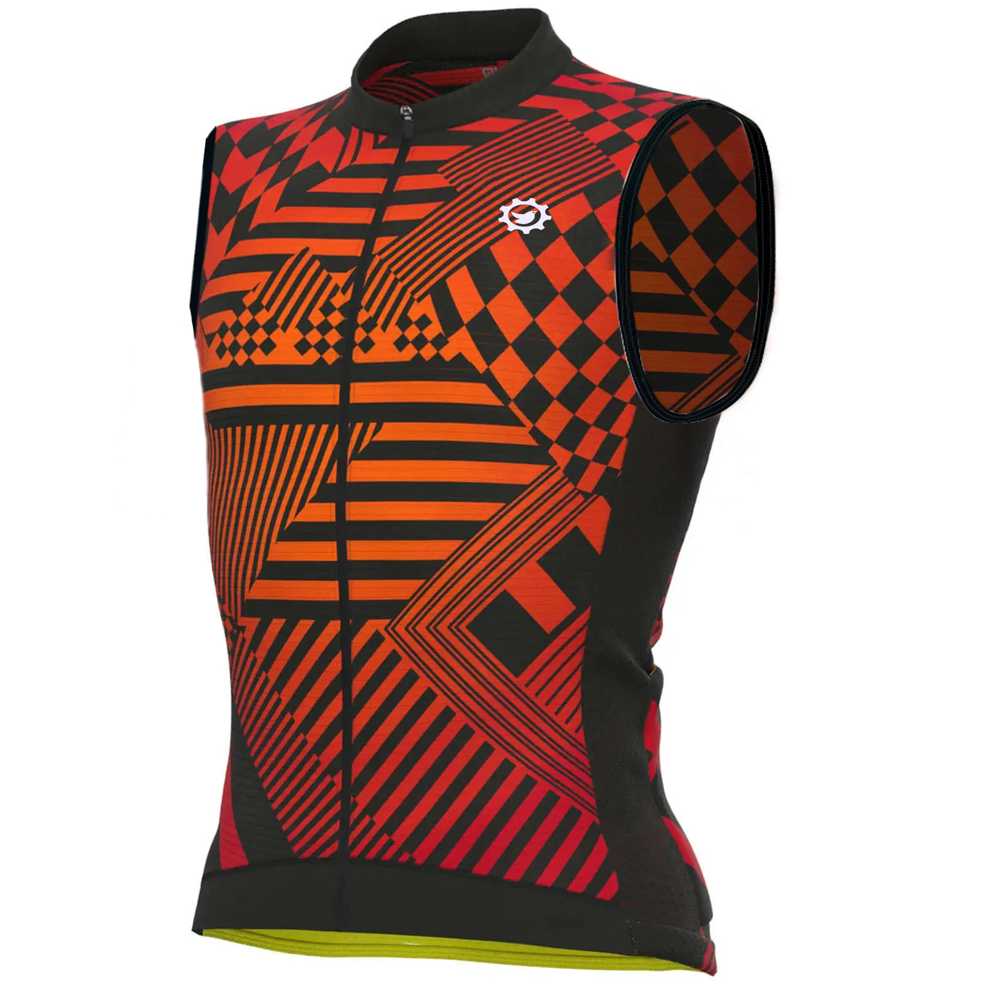 

Men's Summer Sleeveless Polyester Cycling Vest Comfortable Jersey Bike Clothes Cycling Breathable And Quick-Drying Tops for Male