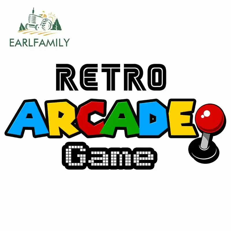 

EARLFAMILY 13 см x 3,9 см для FM-тегов Prodotto аркадный шкаф машина DIY автомобильные наклейки и наклейки водонепроницаемые украшения для внедорожника