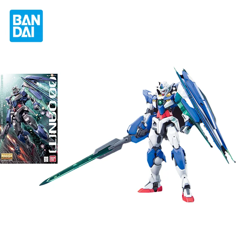 Bandai оригинальный набор моделей Gundam аниме фигурки MG 1/100 GNT 00Qan Gundam экшн-фигурки коллекционные украшения игрушки подарки для детей