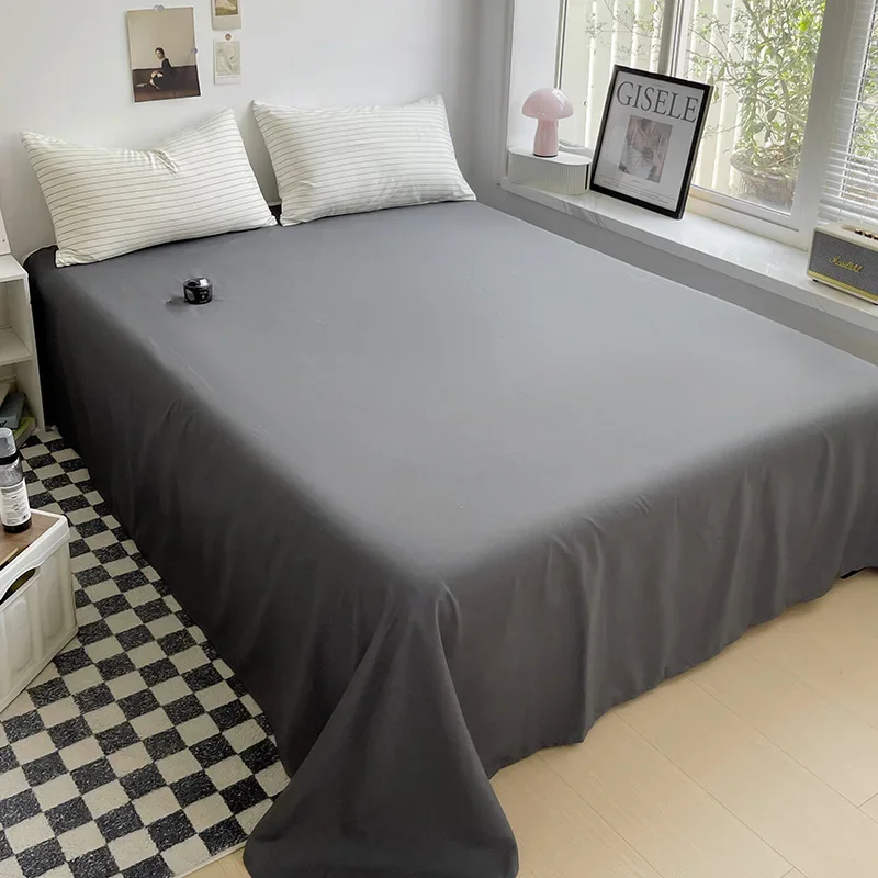 Полосатый пододеяльник комплект постельного белья простыней простыня комплекты