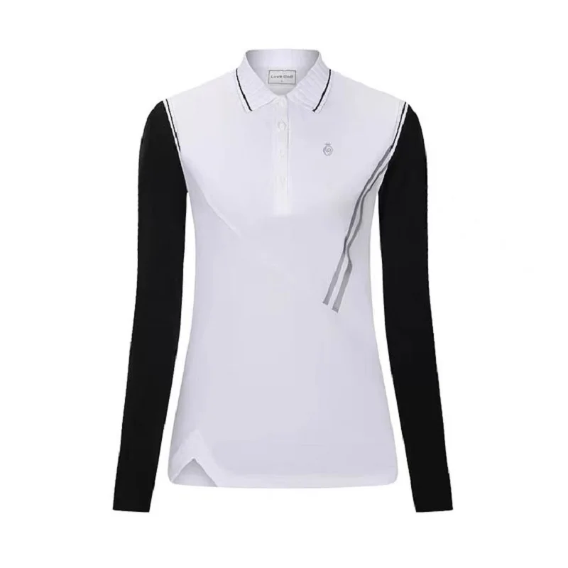 Женская брендовая летняя футболка для гольфа с длинными рукавами Солнцезащитный