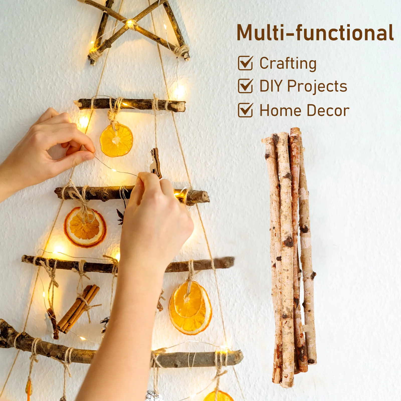 Трость из коры прочные палочки сделай сам ремесло для украшения ветка деревянный