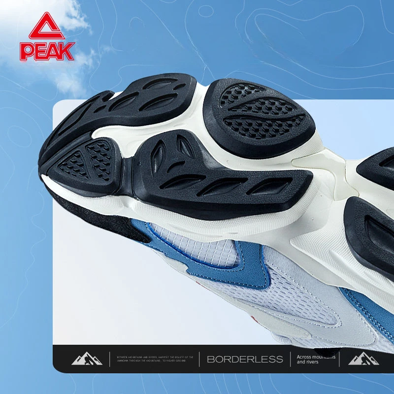 Кроссовки PEAK Мужские сетчатые повседневная обувь для путешествий дышащие