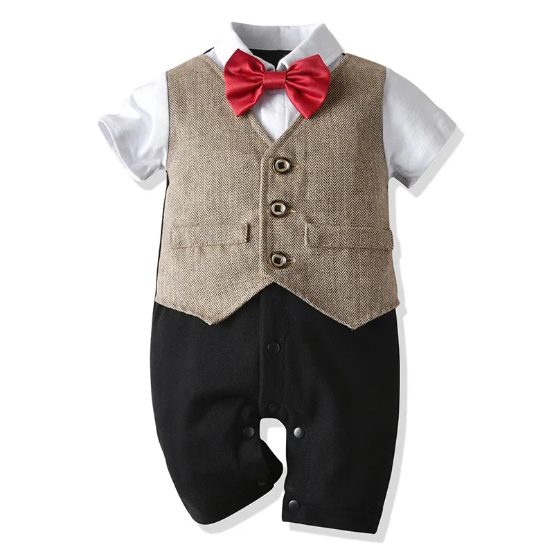 Summer Autumn New Boys Clothings Baby's Rompers Baby Boy Outfit One-Pieces Bodysuits