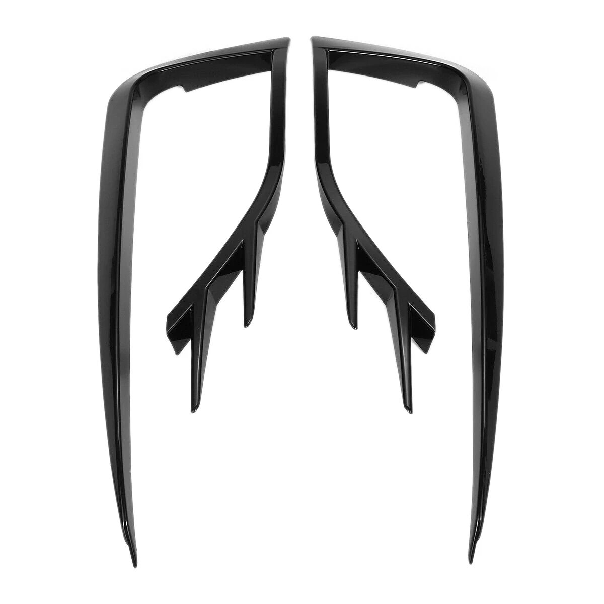 

Глянцевая черная Автомобильная передняя противотуманная лампа задняя крышка для-Golf 7,5 MK7.5