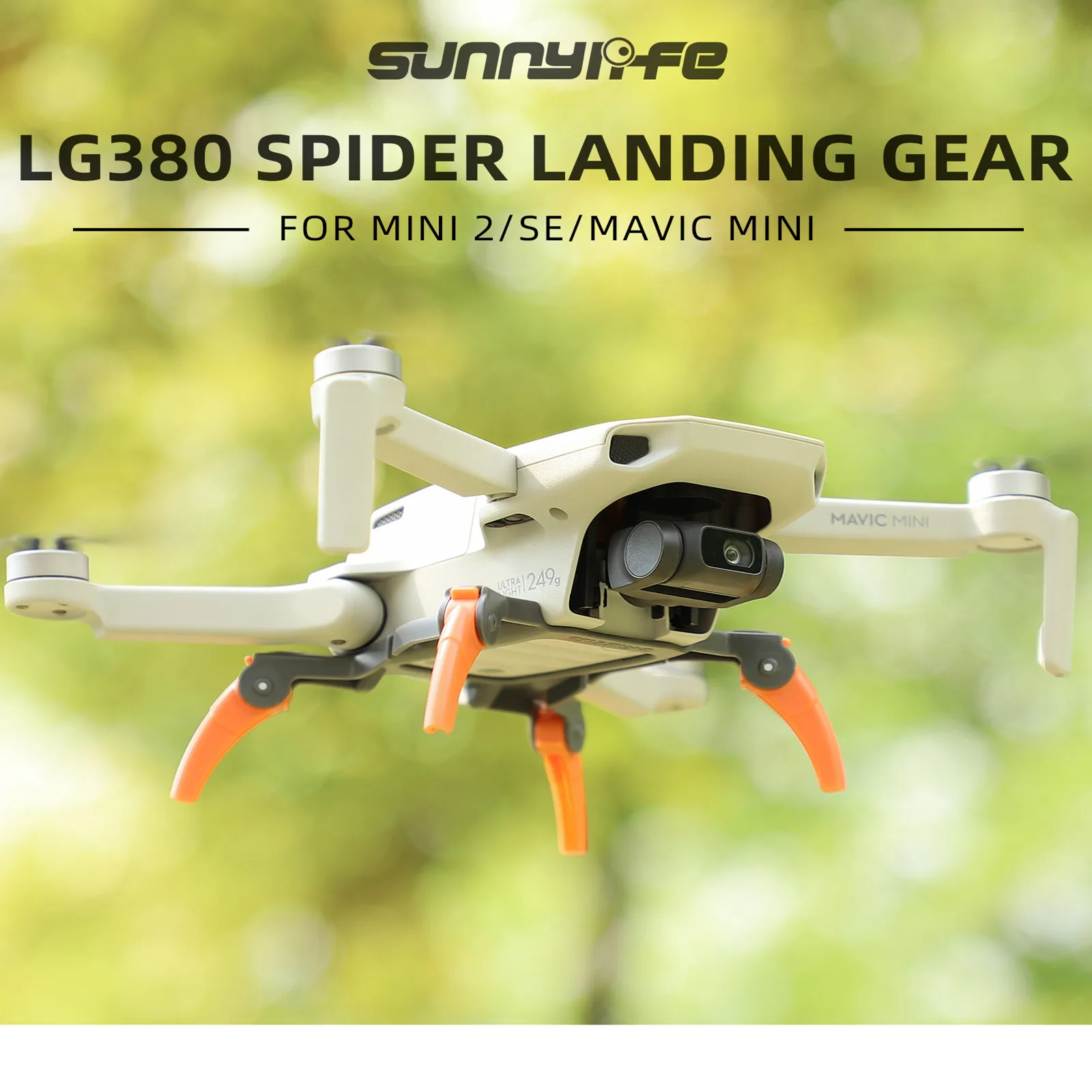 

Sunnylife For DJI Mini 2 And SE Height-enhancing Tripod For Mavic Mini Folding Landing Protection Bracket Accessories