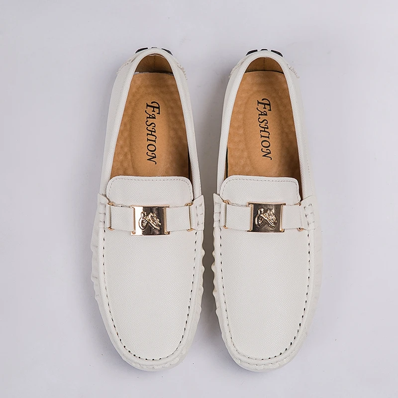 

Мужские туфли из крокодиловой кожи, серебристые повседневные Мокасины из натуральной крокодиловой кожи, обувь для вождения, большой размер...