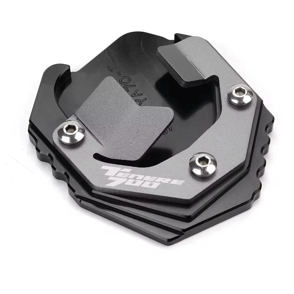 

Для Yamaha Tenere 700 2019 XTZ 700 T700 2019-2023 2024 2025 аксессуары для мотоциклов, удлинитель подставки, боковая подставка Tenere700