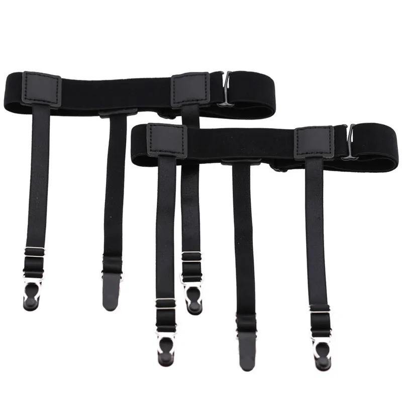 

2022 модный регулируемый держатель из искусственной кожи в стиле панк, Винтажные эластичные мужские подтяжки для ног, подвязки для рубашек, ювелирные изделия