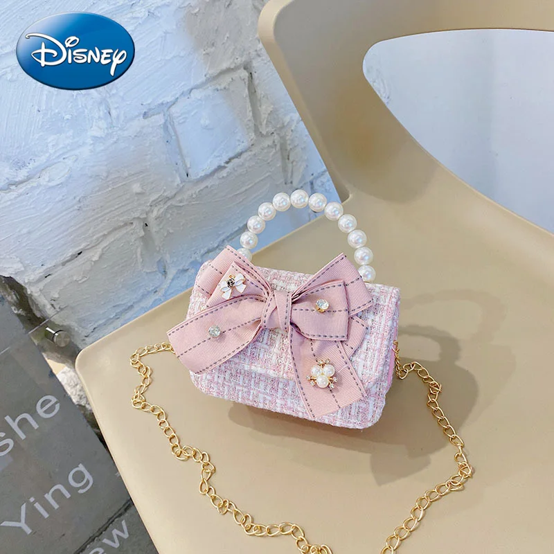 

Disney 2022 New Children's Bag Messenger Bag Fashion Western Style Cute Girl Bag Little Girl Mini Coin Purse