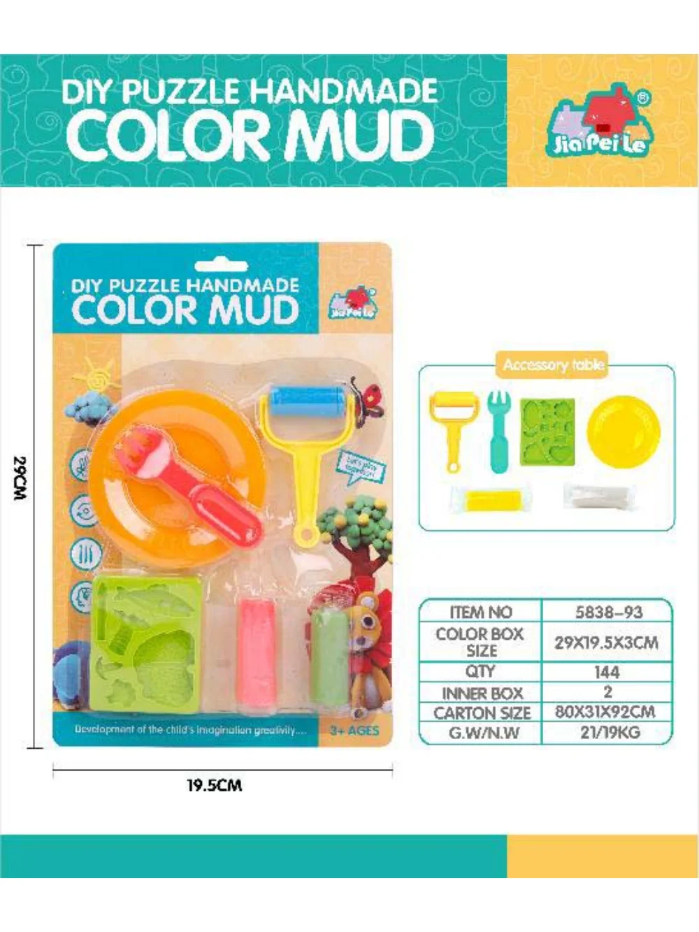 

Top Quality Freely Fabricated Shapes Colors Plasticine Set Multi Color Design Model Magic Polymer Clay Super Soft Plasticine