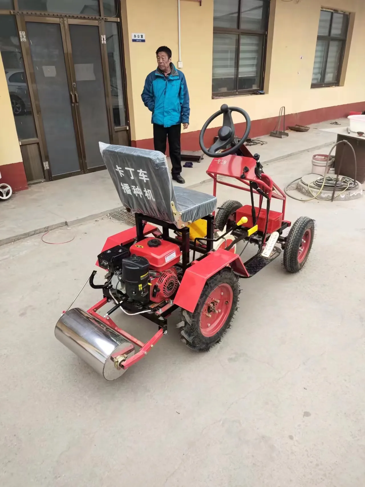 Прямые продажи с завода Qingke легкая и эффективная ездовая сеялка