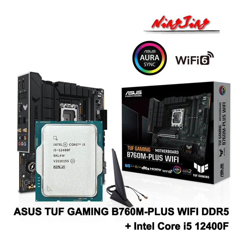 Материнка для i5 12400f. B760 gaming plus wifi ddr5