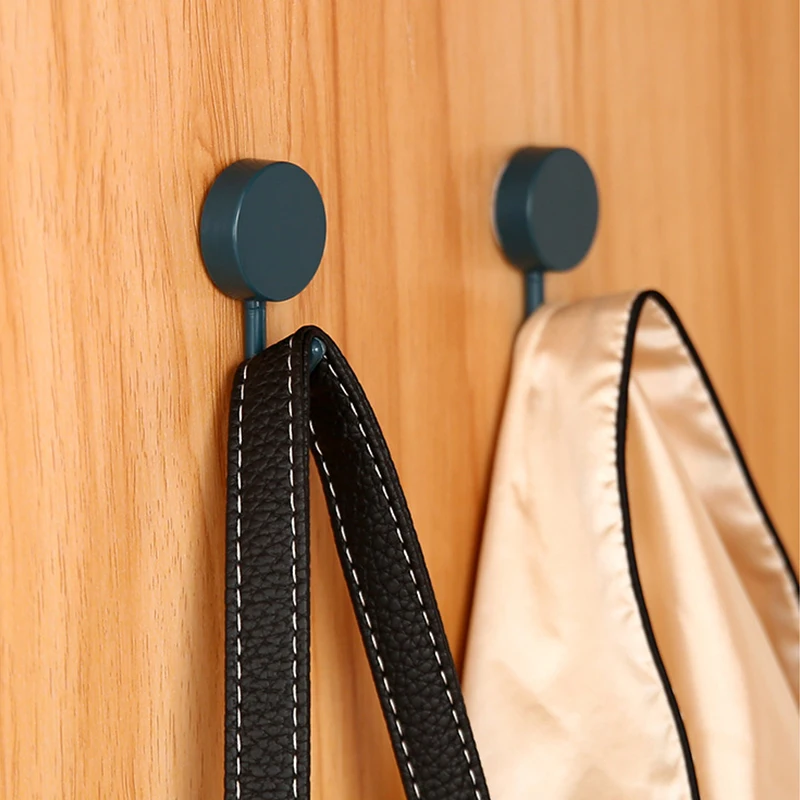 10Pcs Strong Self adhesiveHook Kitchen Bathroom Hook non-marking Kitchen Hook Household Wall Hanging Door Hook Multifunctional