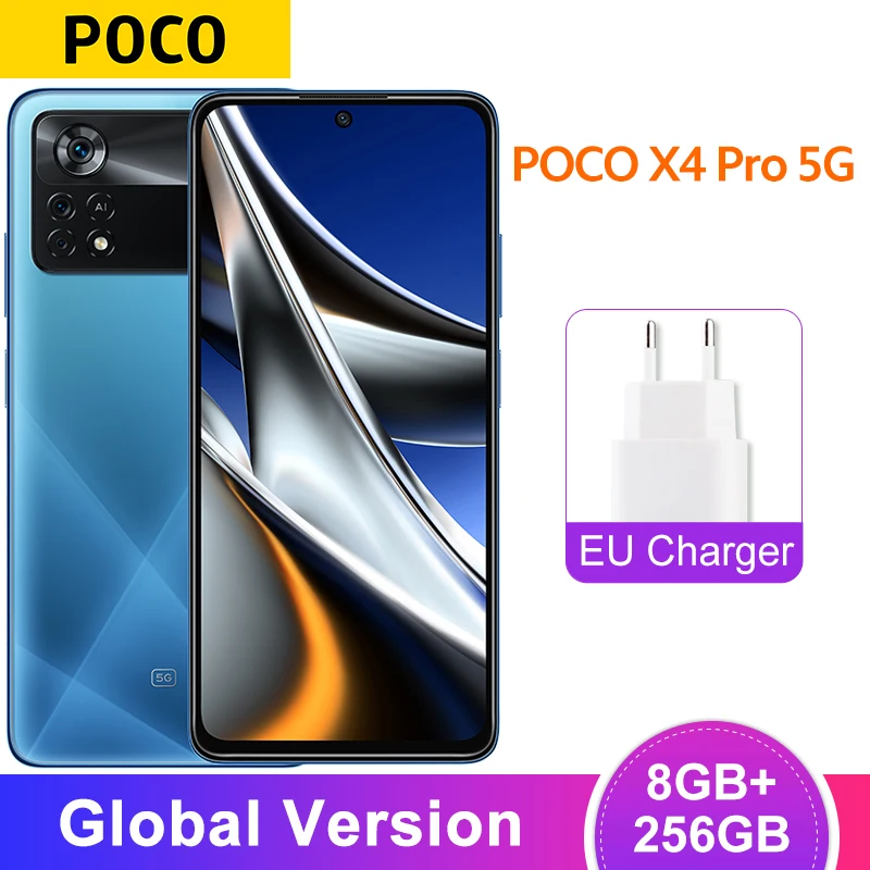Kup Wersja Globalna POCO X4 Pro 5G Smartfon Snapdragon 695 128GB/256GB Kamera 108MP 120Hz Wyświetlacz AMOLED 67W Turbo ładowanie NFC