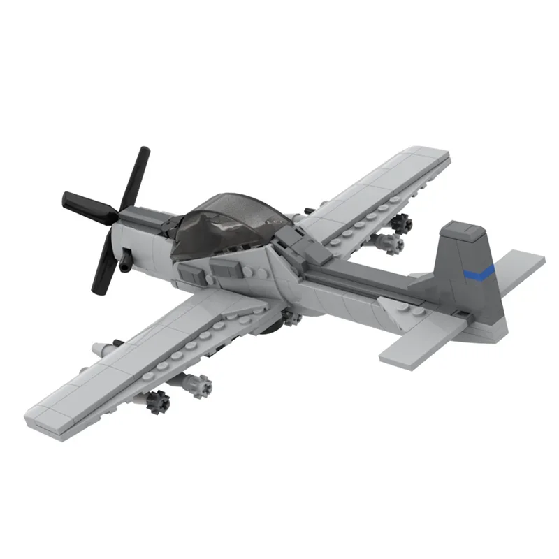 MOC Building Blocks A-29 Super Tucano Самолет 14+
