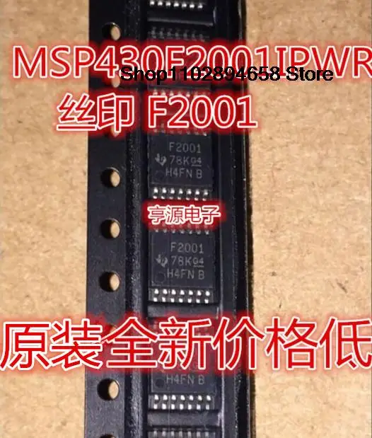 5 шт. MSP430F2001IPWR F2001 MSP430F2001 TSSOP14