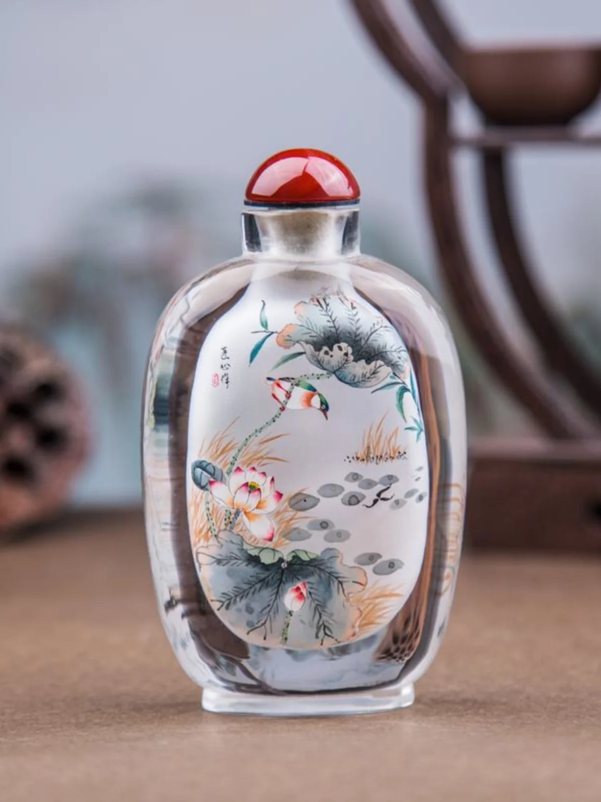 Hengshui внутренняя окрашенная табак бутылка ручной работы живопись Декор подарок