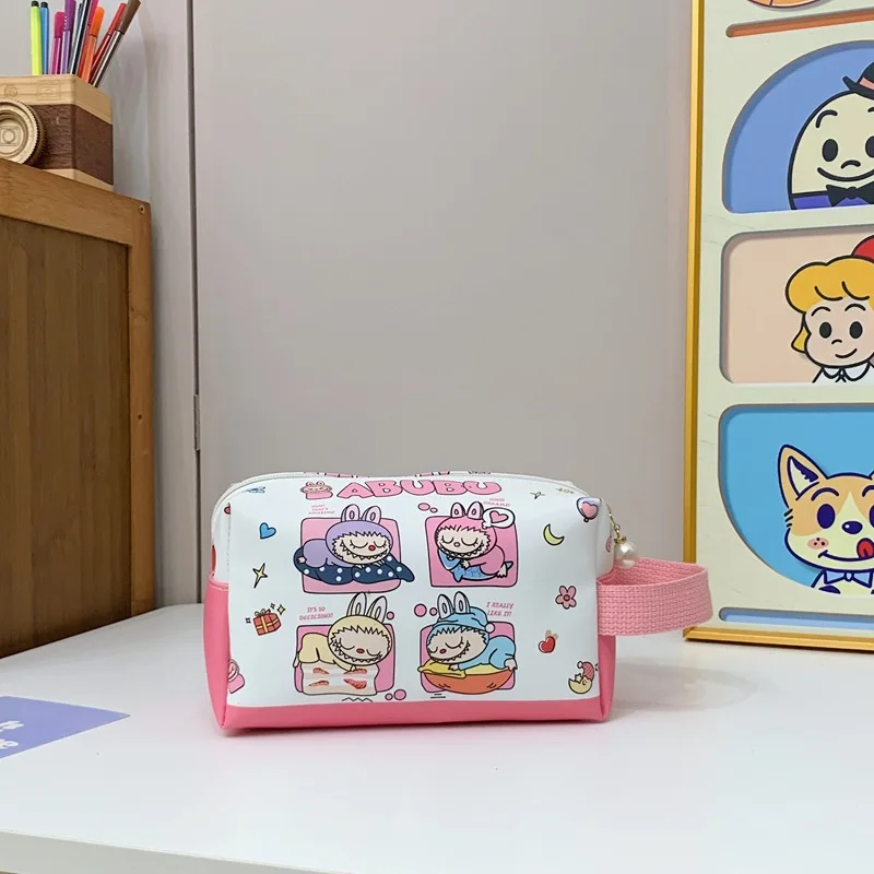 Милая косметичка Labubu в стиле аниме Periphera очень большая вместительная дорожная
