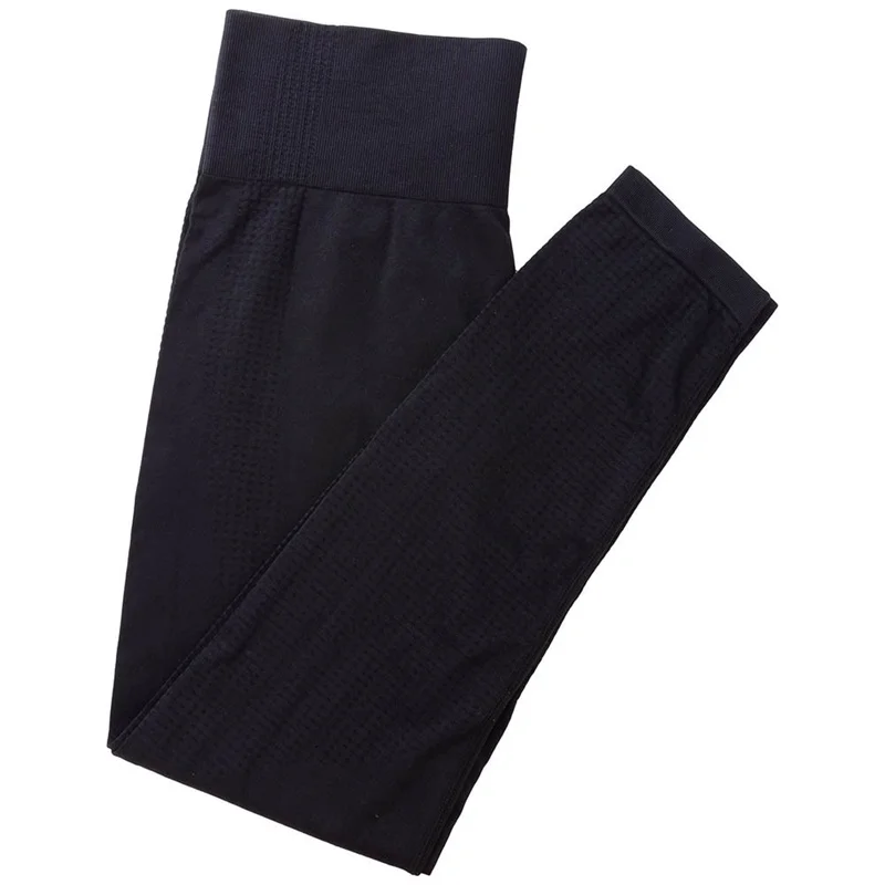 SVEIC Бесшовные штаны для йоги фитнеса Спортивные эластичные леггинсы с высокой