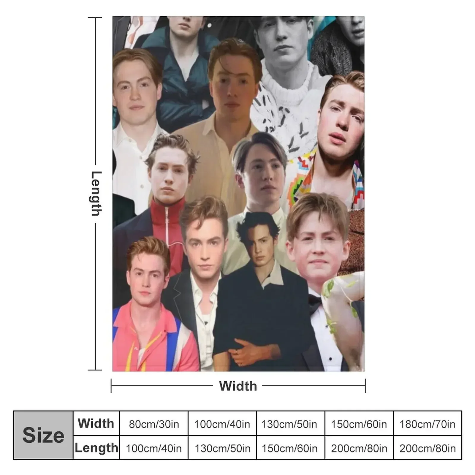 Новый комплект декоративное одеяло с коллажем для фотографий идея подарка на