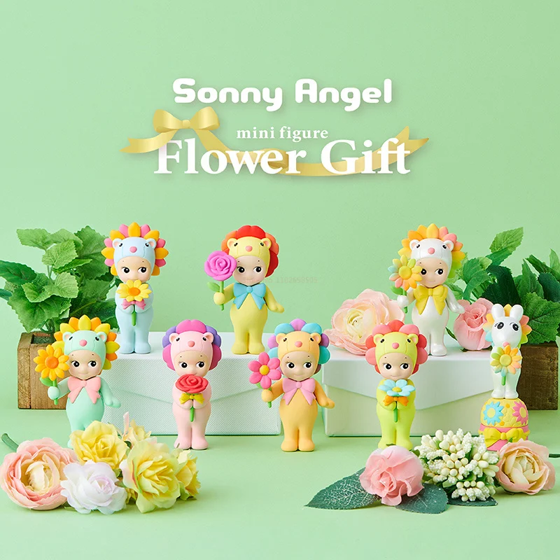 

Sonny Angel Flower Gift Blind Box Series Doll Decoration Girl Hand Gift Gifts Blind Box With Rainbow Daisies And Lion Flowers