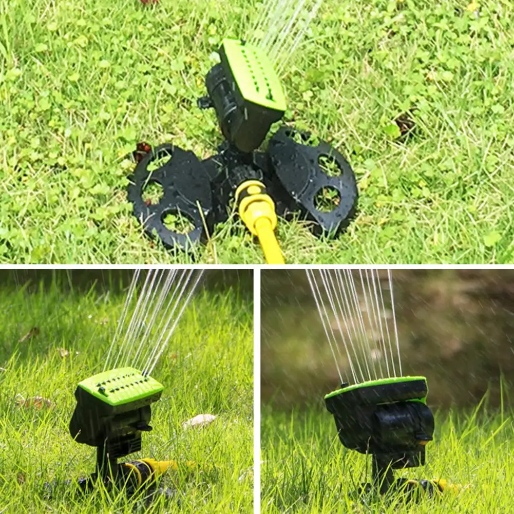 Grass Water Sprinkler  Time-saving Wide Spraying Range Widely Use  High Strength Garden Sprinkler Patio Accessory