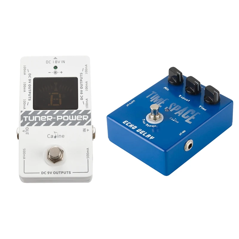 

Caline Cp-09 2-в-1 тюнер и источник питания True Bypass с эффектами задержки