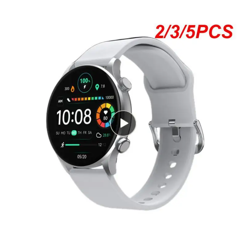 

2/3/5PCS Exquisite Metal Watch Ring Phone Health Monitor Corrosion Preventive Limpid