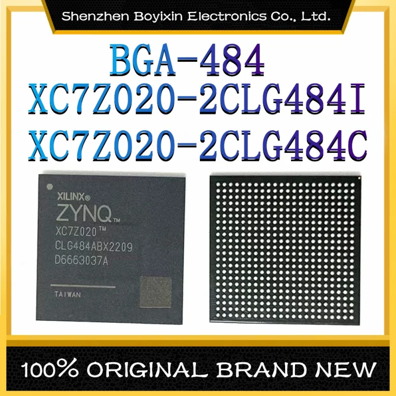 

XC7Z020-2CLG484I XC7Z020-2CLG484C Package: BGA-484 New Original Genuine Programmable Logic Device (CPLD/FPGA) IC Chip