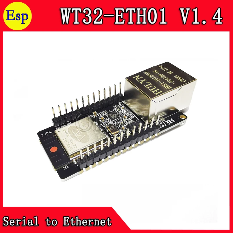 Товар WT32-ETH01 V1.4 Встроенный последовательный порт сетевой модуль Bluetooth + wifi combo gateway