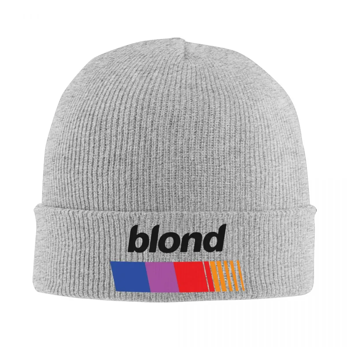 

Frank Blond Ocean Knitted Hat Women's Men's Beanies Winter Hats Hip Hop Rapper Warm Caps
