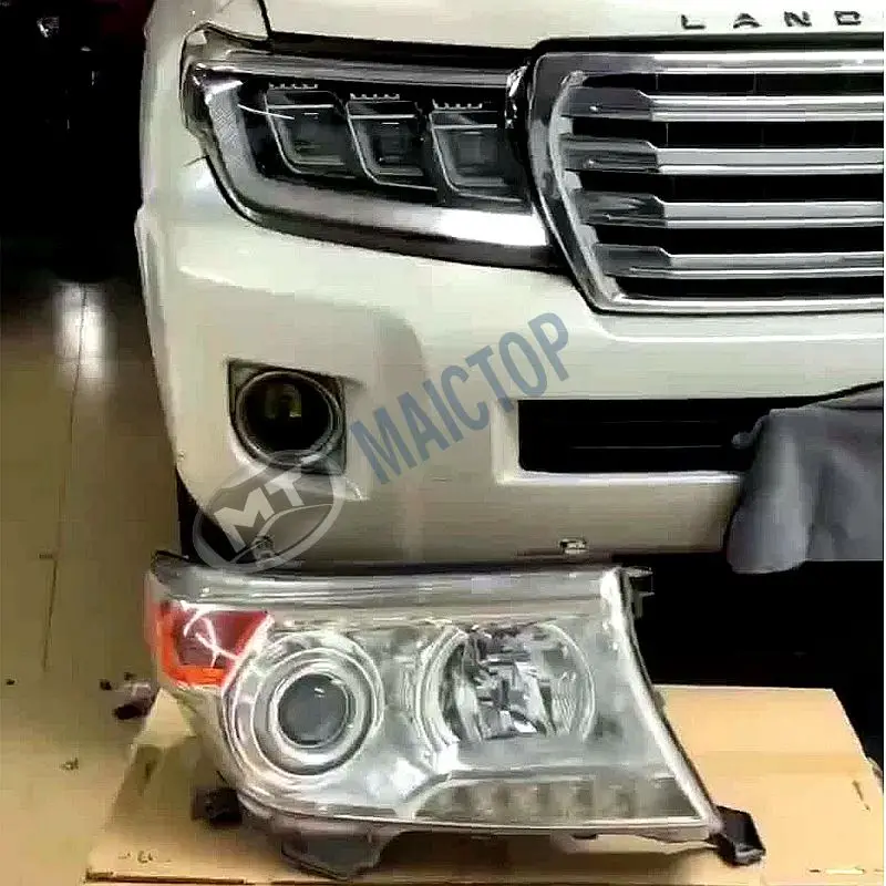 Автомобильные аксессуары Maictop преобразование светодиодных DRL передняя фара с