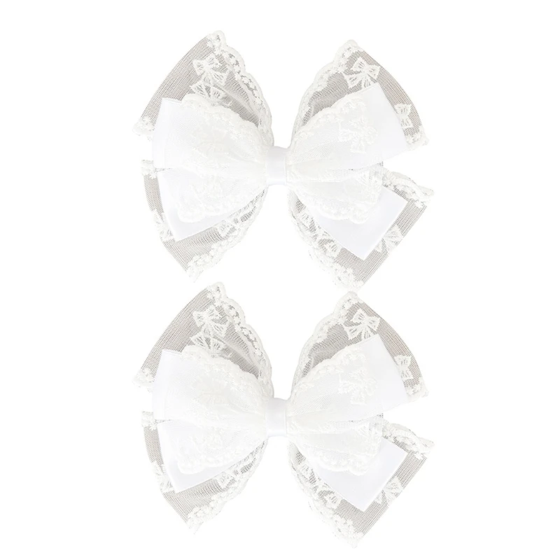 Многослойная лента с бантом заколка для волос косы шпилька девочек кемпинговой