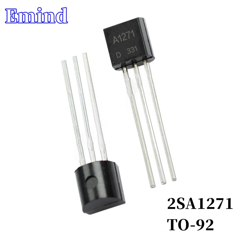 

100Pcs 2SA1271 A1271 DIP Transistor TO-92 Type PNP Bipolar Amplifier Transistor 30V/800mA
