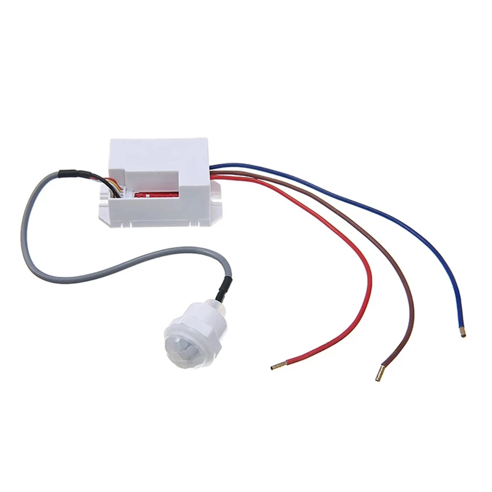 

360° Mini Recessed PIR Ceiling Occupancy Motion Sensor Detector Light Switch Pyroelectric Controller Switch Timer Delay