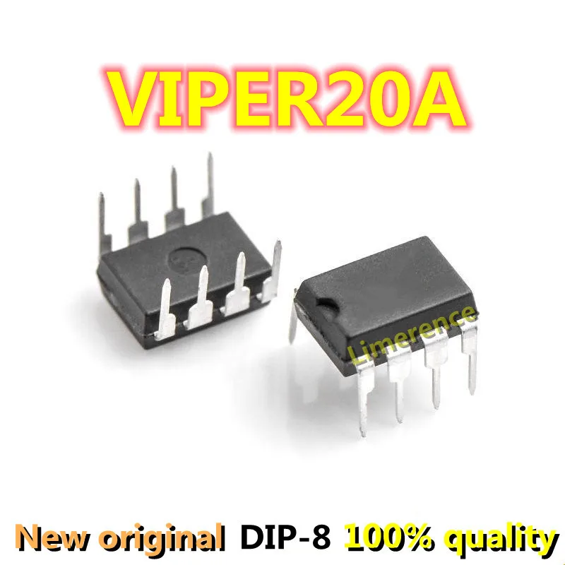 10 шт. VIPER20A DIP-8 VIPER20 DIP8 DIP управляющий чип