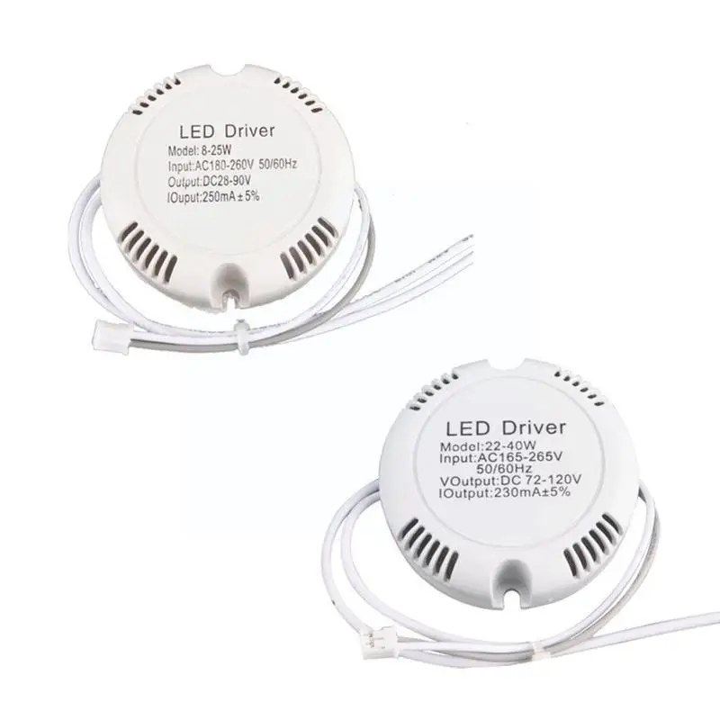 Светодиодный Driver To DC 24-80V 60V-130V, источник питания, трансформатор освещения для Φ, потолочная лампа, 8W 12W 18W 24W 36 E0N5