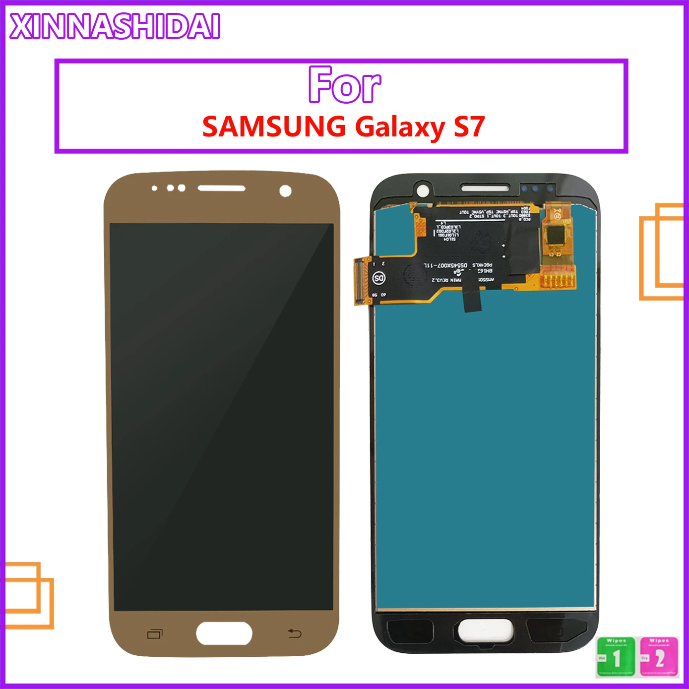 

ЖК-дисплей Super AMOLED для Samsung Galaxy S7, G930, G930F, G930A, G930V, G930P, G930T, дисплей с сенсорным экраном и дигитайзером в сборе, 100% протестирован
