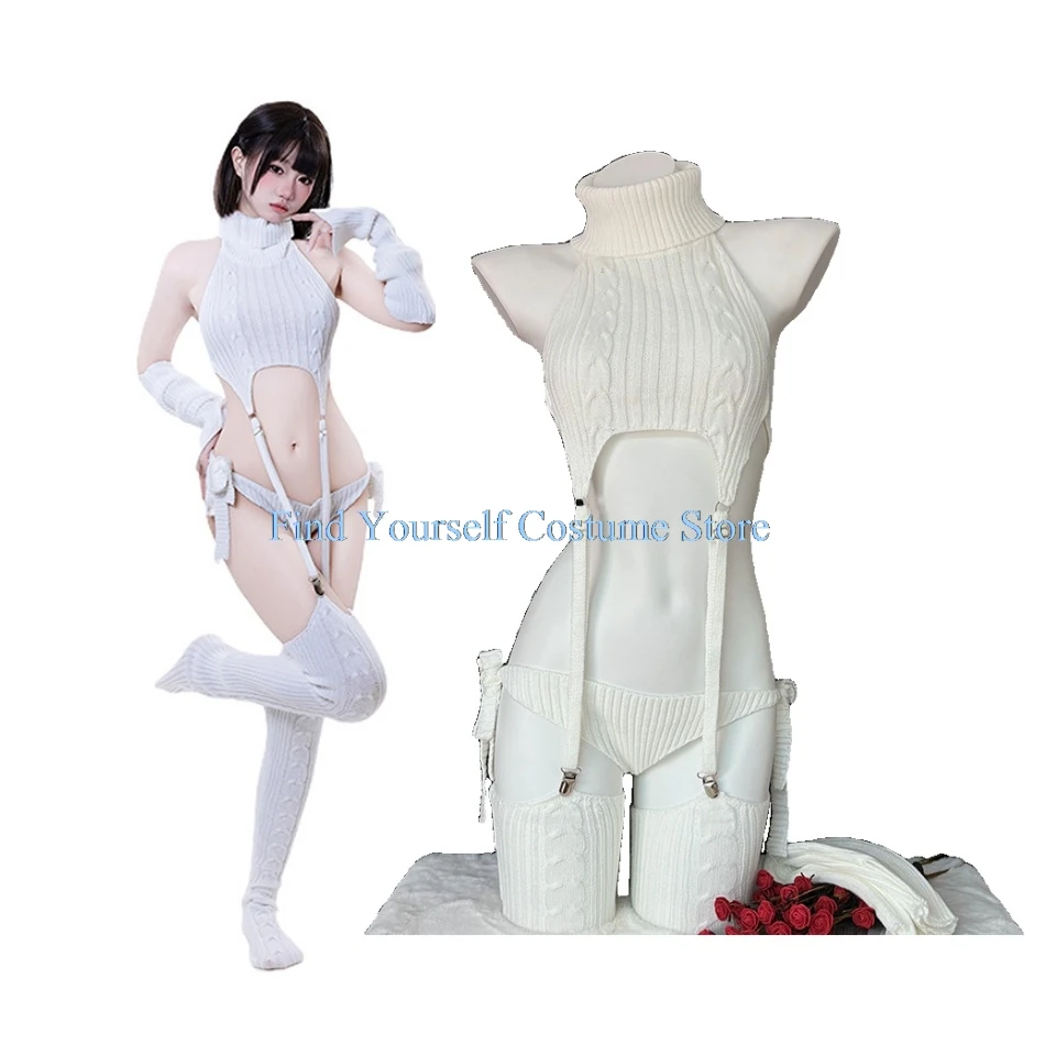 Аниме BOCCHI THE ROCK Косплей Gotoh Hitori Костюм Женский Сексуальный Черный Свитер Боди Socsk