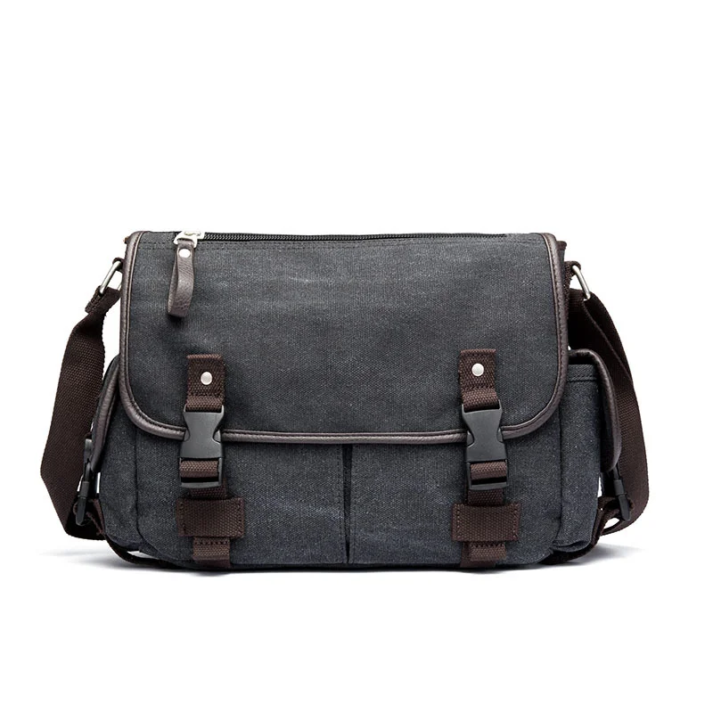 Portable Canvas Shoulder Bag Men's Fashion Casual Diagonal Span Bag Personality Messenger Bag for Men дорожная сумка Duffle Bag