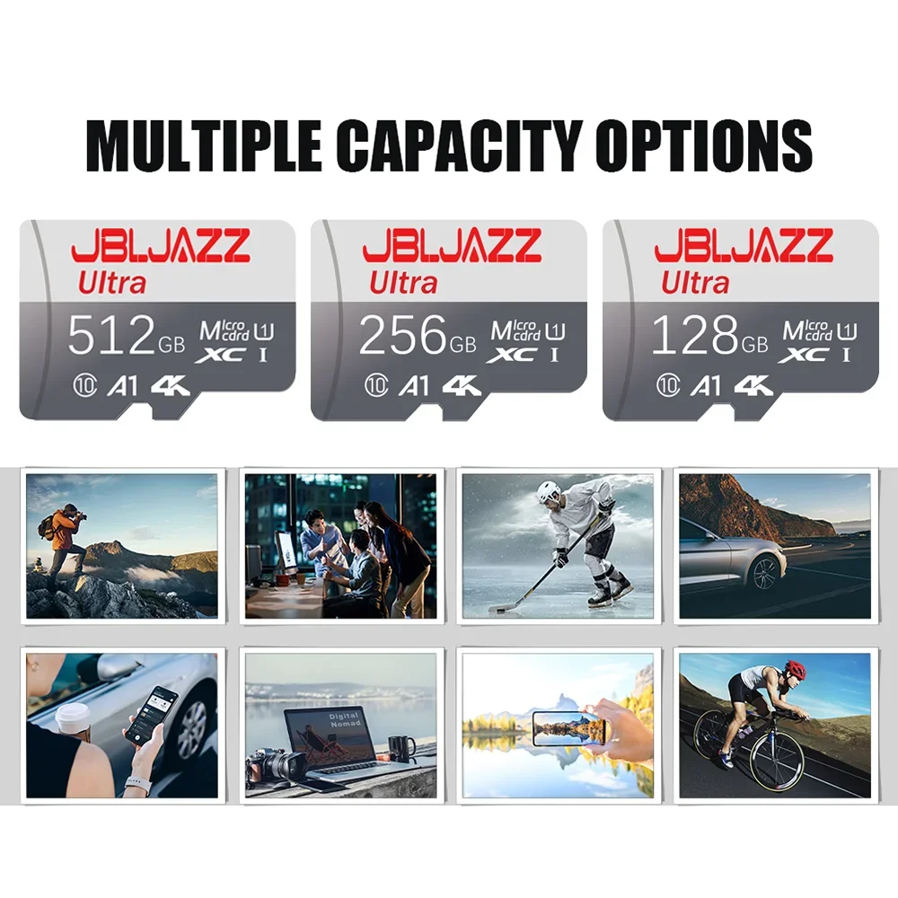 Фото Карта памяти Ultra Micro SD 64GB 128GB 256GB 512GB Extreme/High Endurance/Extreme PRO Full HD 4K для экшн-камер или дронов №2