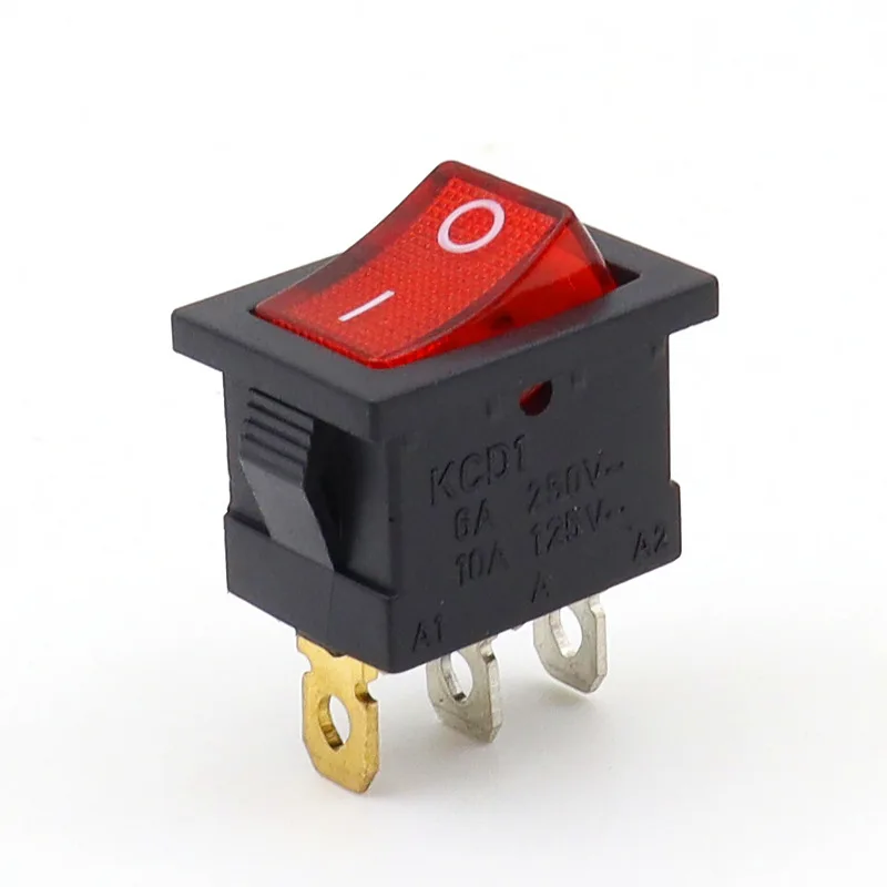 

KCD1 Квадратный кулисный переключатель 15x21 мм | 2/3/4/6 Pin SPDT/SPST ON-OFF с подсветкой | Экологичный (RoHS) | Настраиваемый оптом