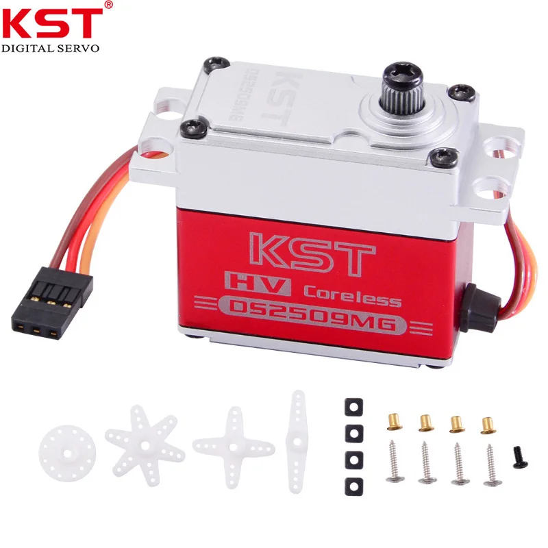 

KST DS2509MG 8.4V крутящий момент 28kg 0.1sec Безсердечный металлический сервомотор высокого давления для RC