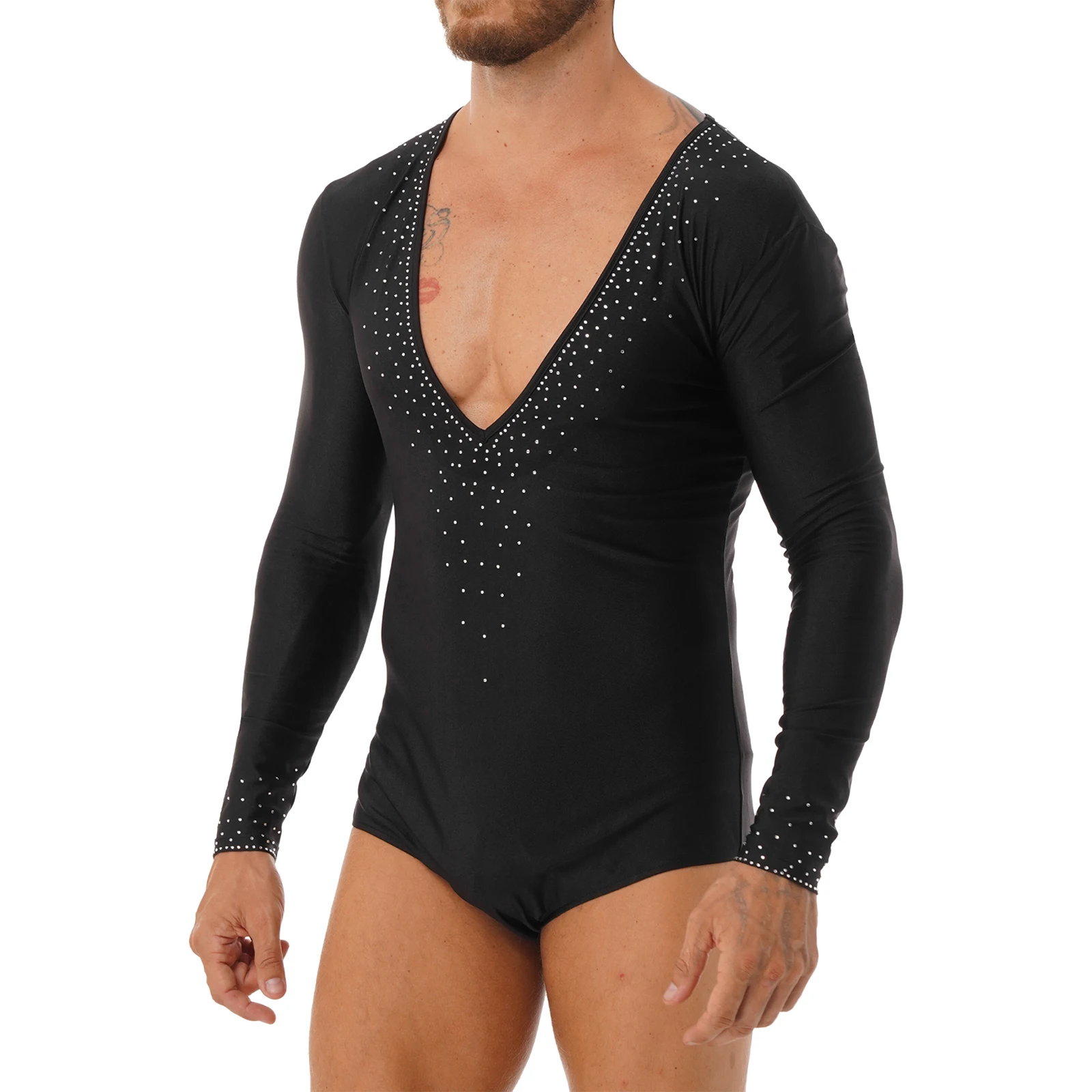 mens dance bodysuit