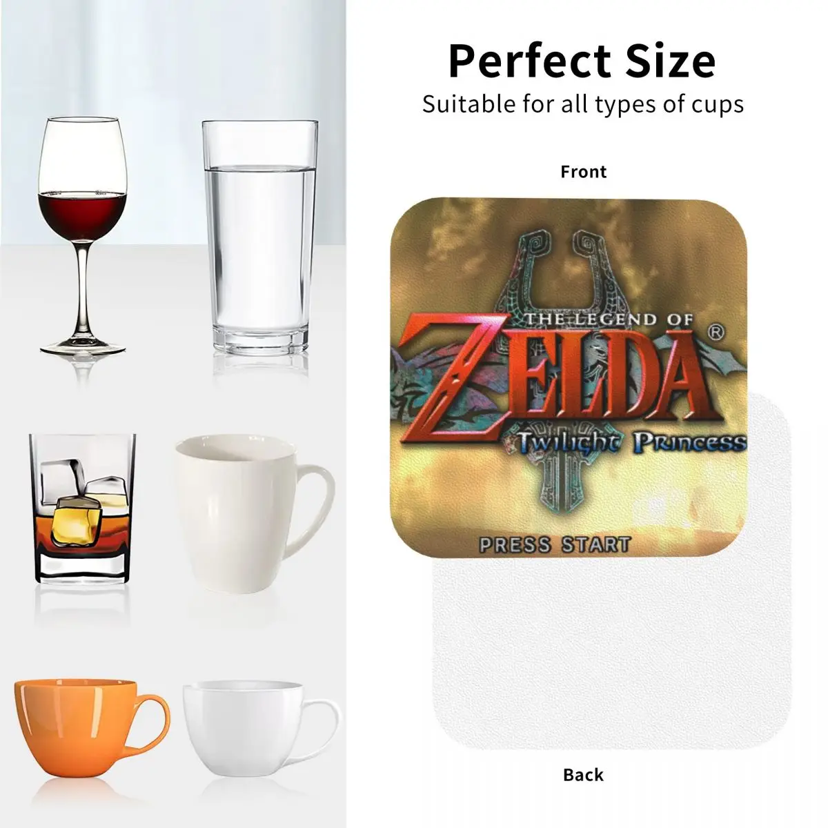 Подставки Legend Of Zeldas кухонные салфетки нескользящие изоляционные коврики для